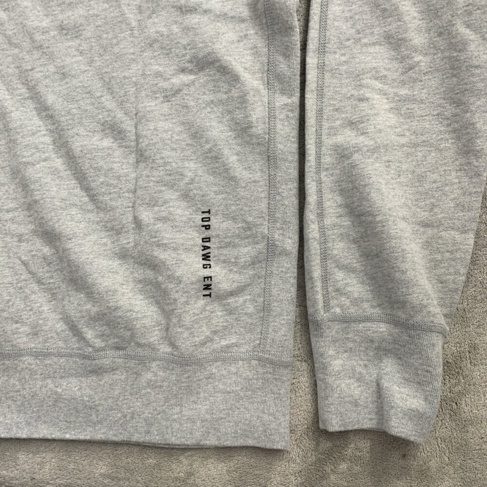 Reigning Champ x Top Dawg Ent Sweatshirt Mens Large Gray Pullover Sweater Cotton - Picture 12 of 12